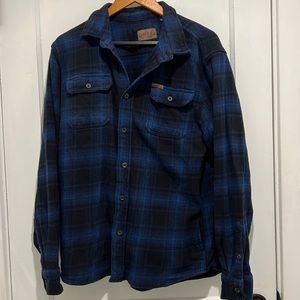 Orvis Flannel Shirt Jacket- L